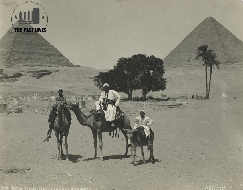 1896 Egypt | Giza - Pyramids