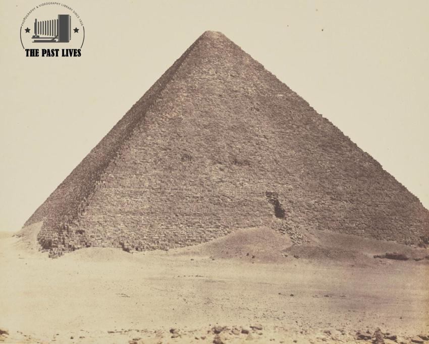 Egypt, Giza Pyramids, 1852 AD