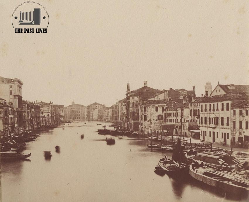 Italy  ,Grand Canal, Venice, 1855