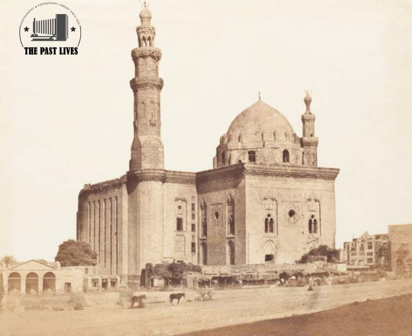 Egypt , Cairo  Mosque of Sultan Hassan 1856