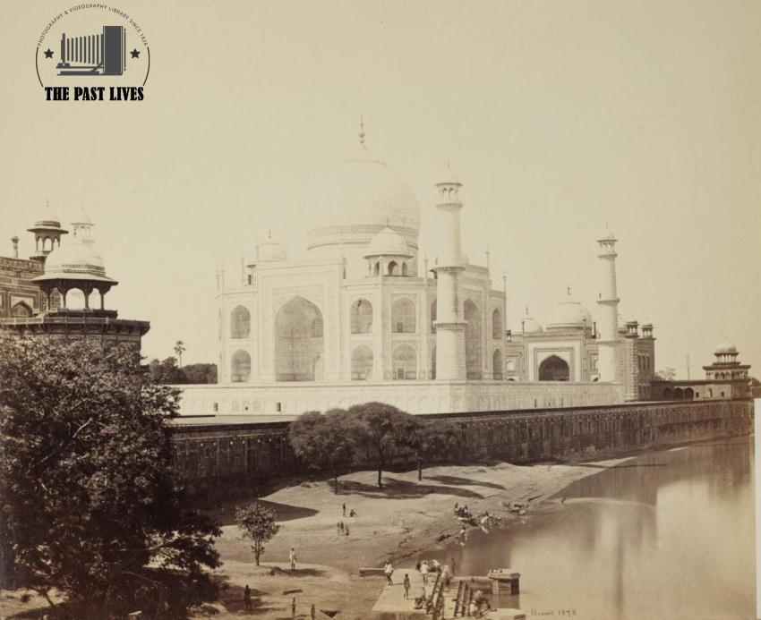 India - Agra - Tag Mahal In 1865