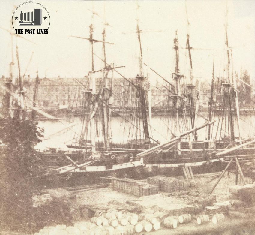 France, Port City of Rouen, 1843