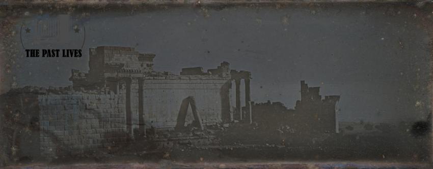 Ruins of the Lebanese city of Ma'balbek in 1843