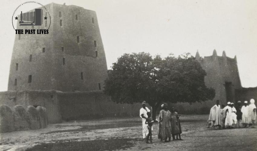 Nigeria, The Great Mosque in Kano City in 1900