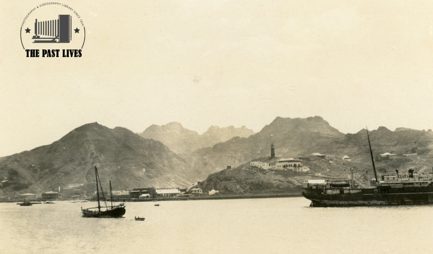 Yemen  , View of Aden from Ship 1920