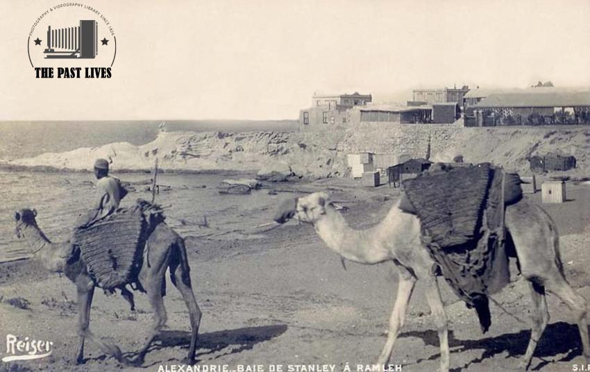 1903 Egypt, Alexandria, Stanley Beach