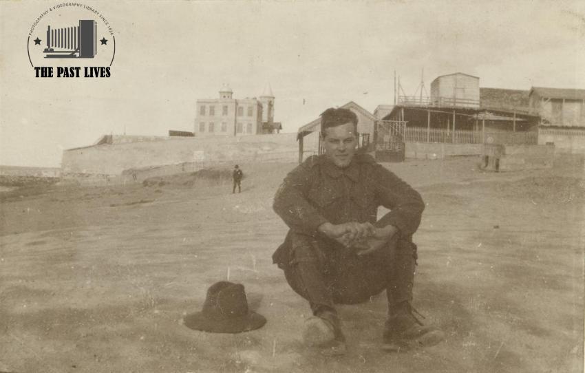1916 Egypt , Alexandria , Unidentified soldier