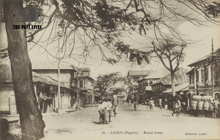 Nigeria, Lagos,  Broad Street In 1900