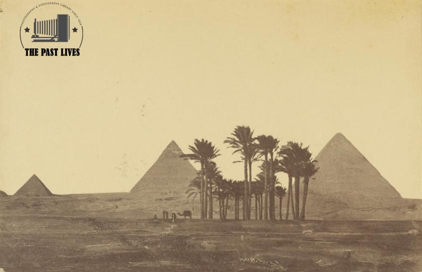 1872 Egypt | Giza - The Pyramids