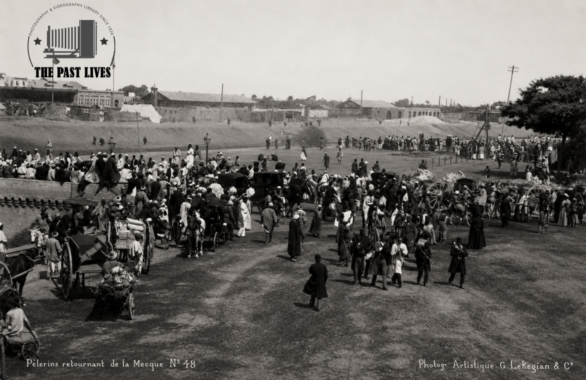 1880 , Egypt  Ramses Square in Cairo