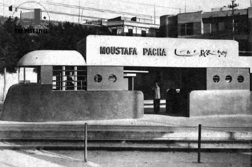 Egypt, Alexandria, Mustafa Kamel Tram Station, 1960