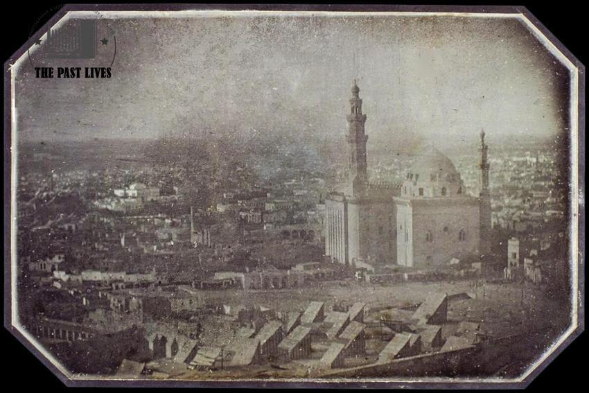 Egypt, Romilah Square in Cairo, 1846