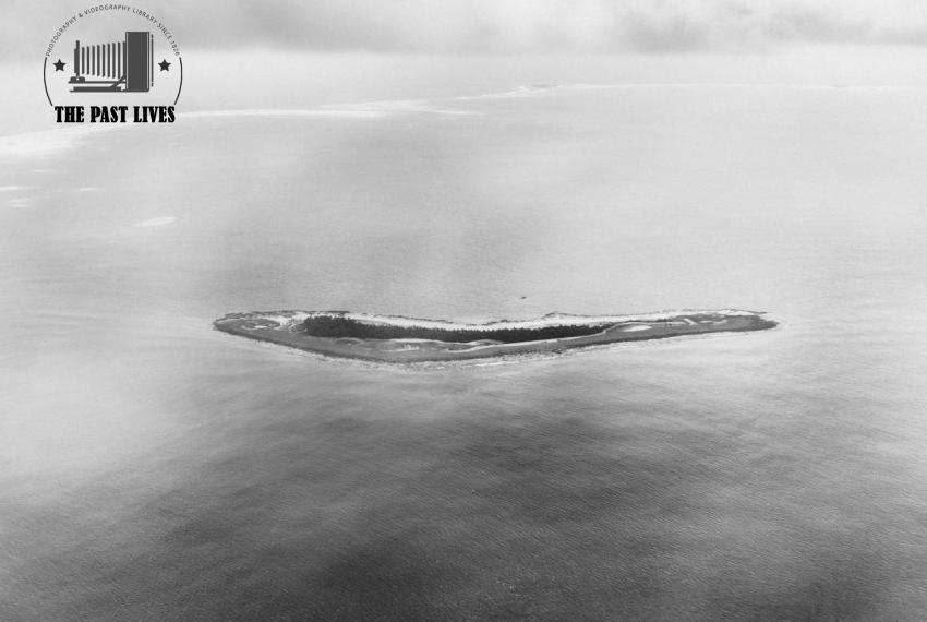 2016 Aerial View of One of Tuvalu’s Outer Islands
