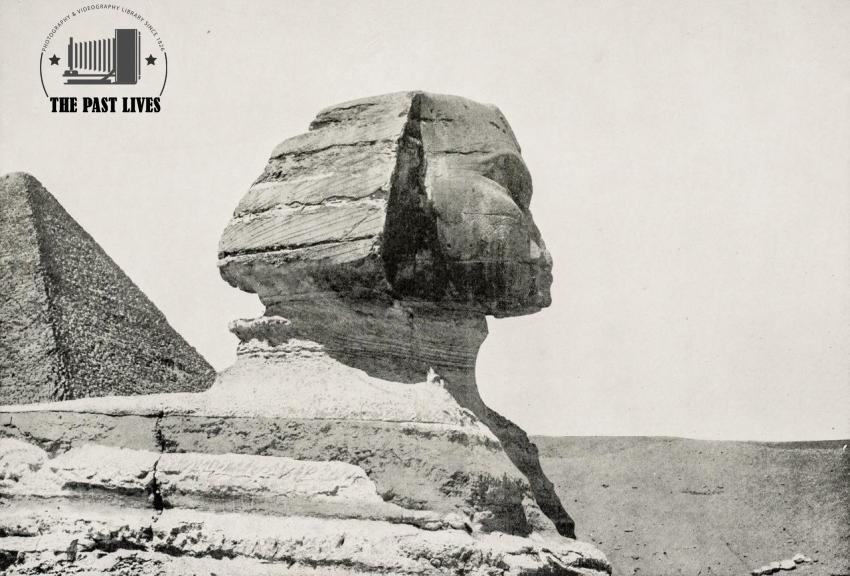 1894 Egypt | Giza - The Sphinx