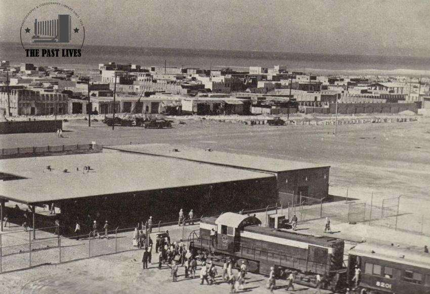 1955 Saudi Arabian Railway Station in Dammam