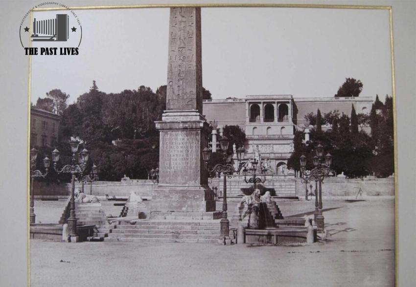 Roma, Monte Pincio italy1862