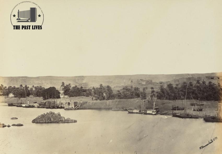 Egypt, Aswan  in 1865