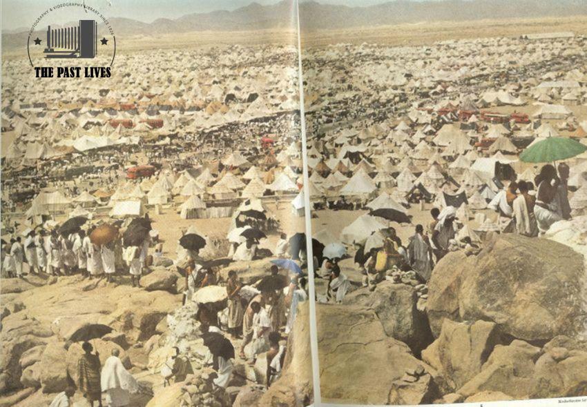1953 Pilgrims' encampments on Arafat