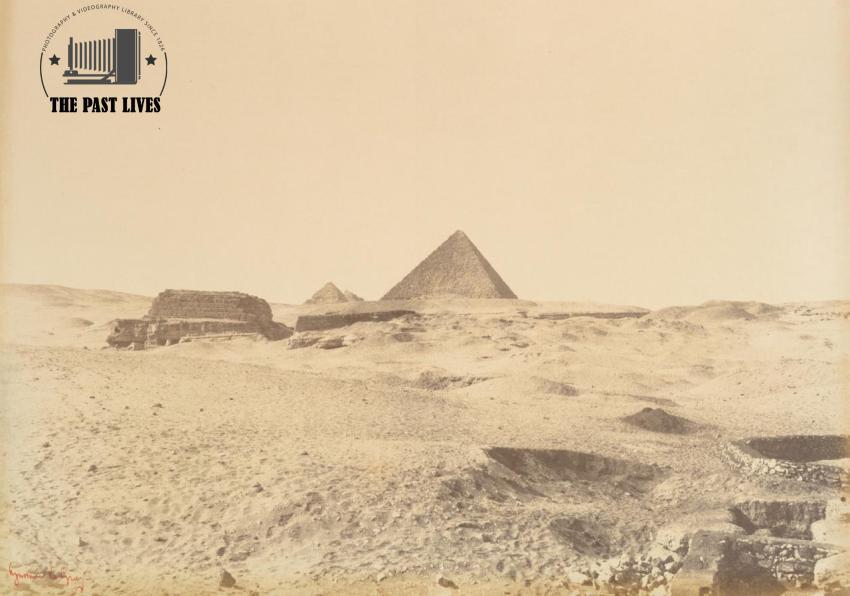 1868 Egypt | Giza - The Pyramids