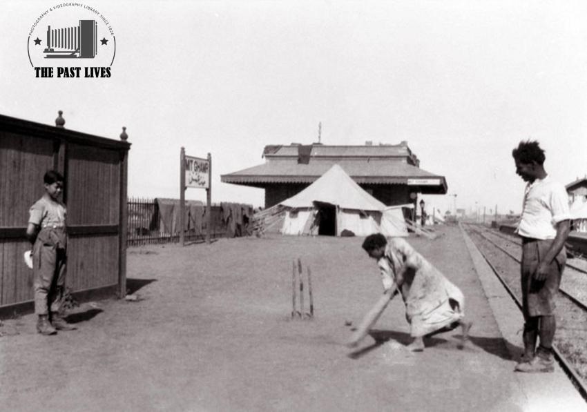 1918 Egypt, Mit Ghamr Railway Station, Dakahlia