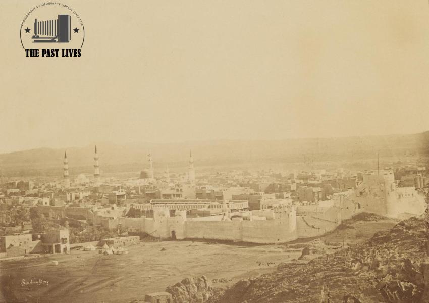 1880 Saudi Arabia, Medina and the Prophet's Mosque