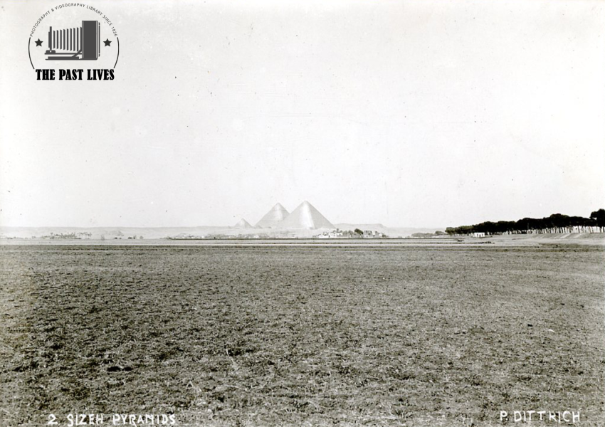 The Giza Pyramids – Egypt, 1896