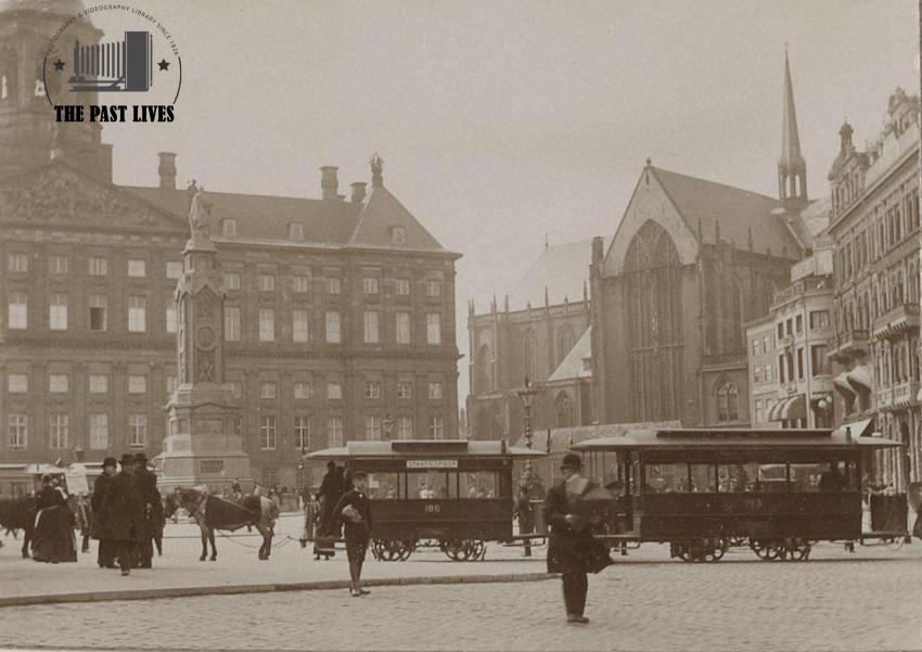 Netherlands, Amsterdam city In 1890