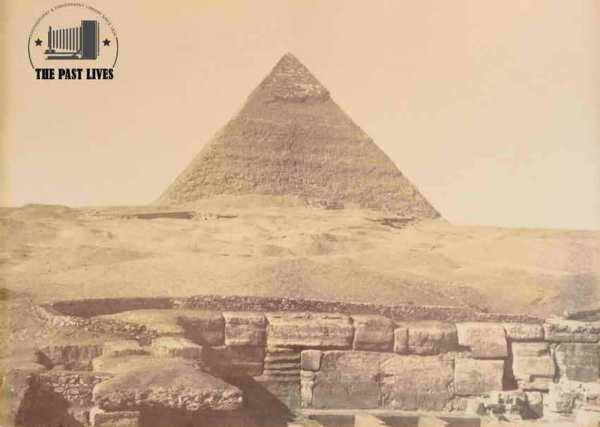 1868 Egypt | Giza - The Great Pyramid