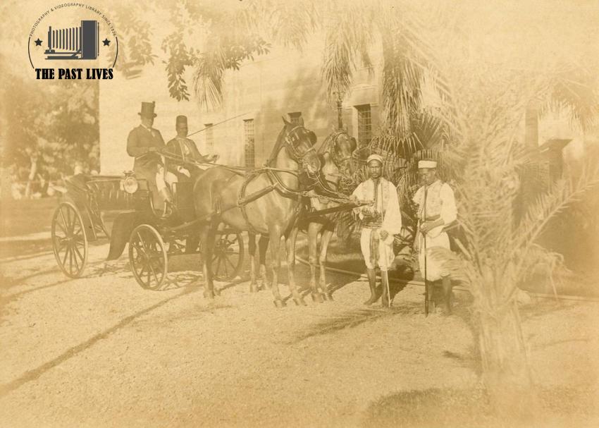 Egypt, Al-Amshgiya (Sais runners) 1889