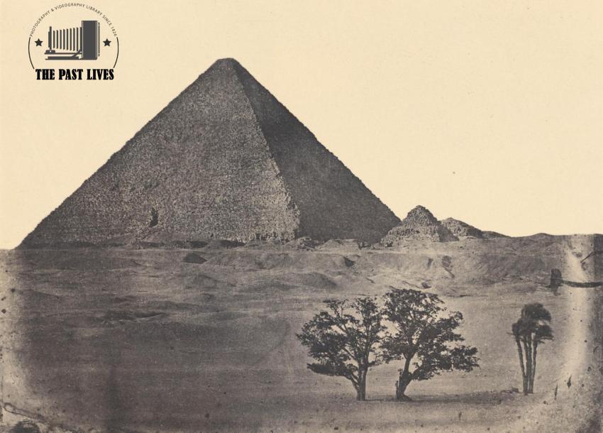 Egypt, Sphinx and Pyramids, 1849 AD