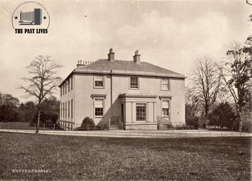 Scotland, Glasgow , Auchintoshan House 1878