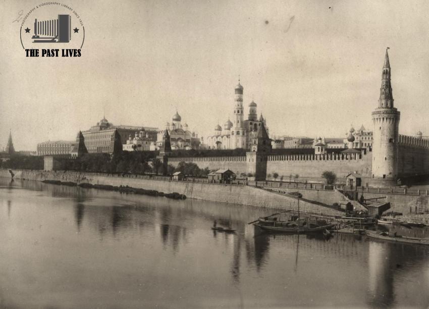 1870 Russia | Moscow - The Kremlin