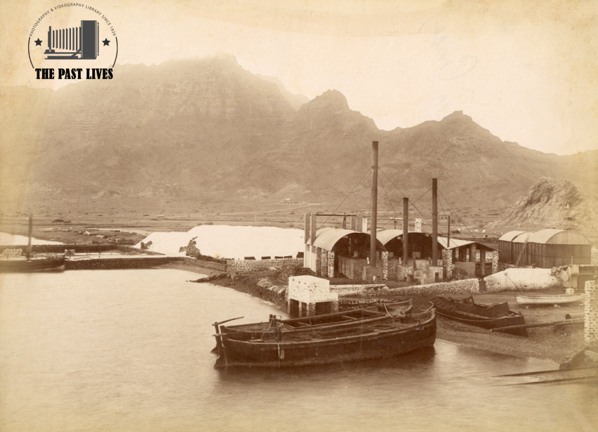port view yemen , Aden 1880