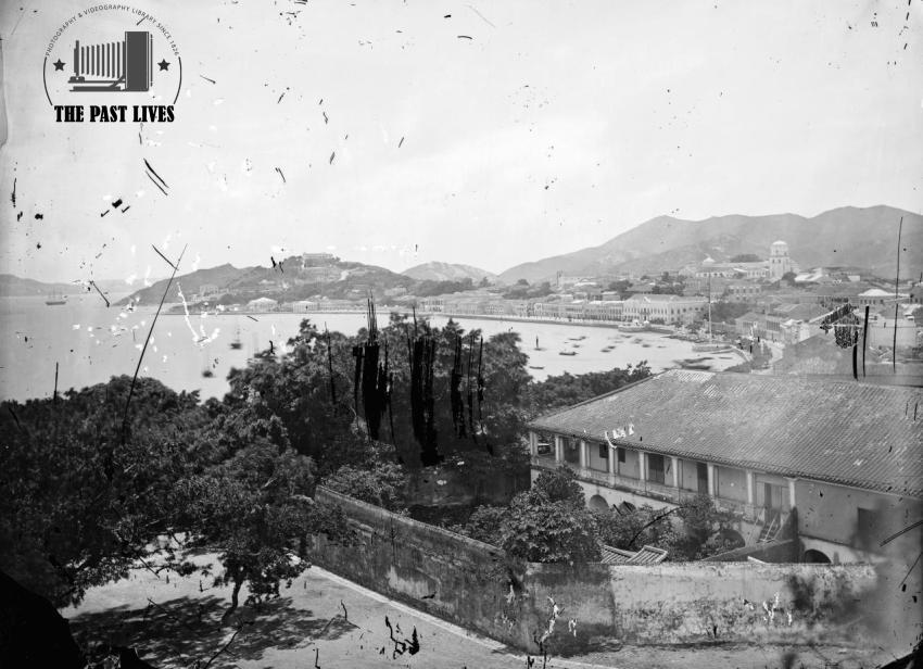 1870 China | Macau Harbor
