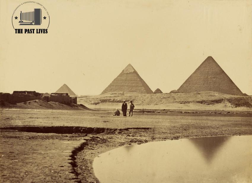 1872 Egypt | Giza - The Pyramids