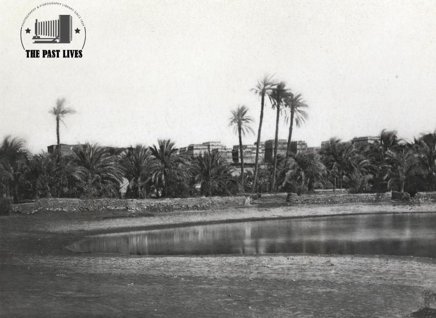 Egypt, near the Temple of Osiris, Abydos, 1875