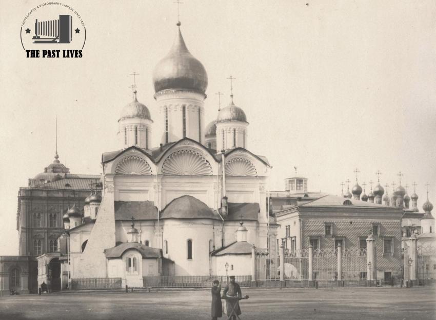 1870 Russia | Moscow - Cathedrale de St Michel Archange