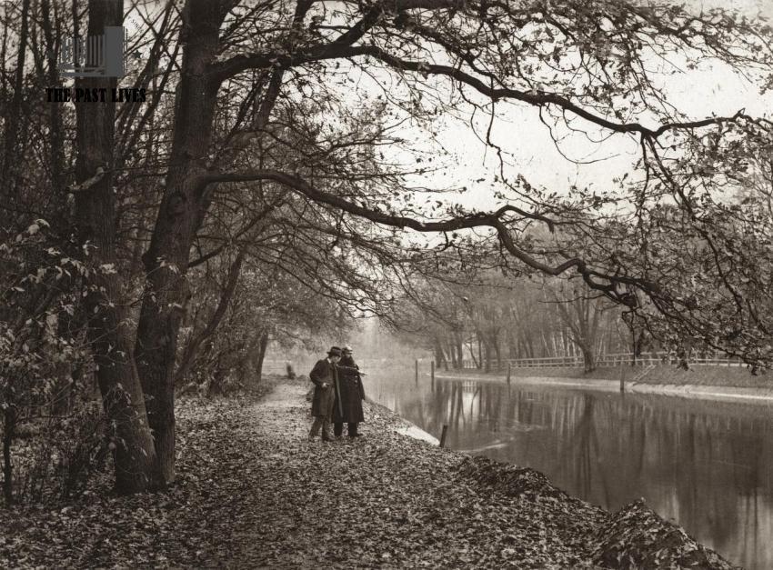 Germany, Otto Rau (Herbstimmung) Landwehrkanal 1891