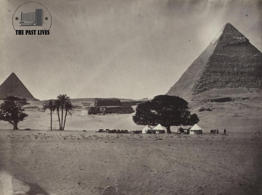 1868 Egypt | Giza - The Pyramids