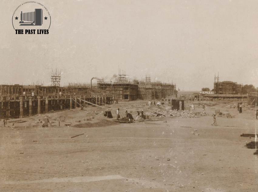 Cairo - Abbassia. Establishment of new British barracks in 1910