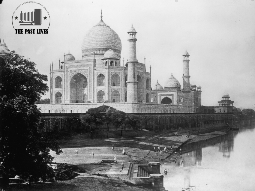 India - Agra - Tag Mahal In 1865