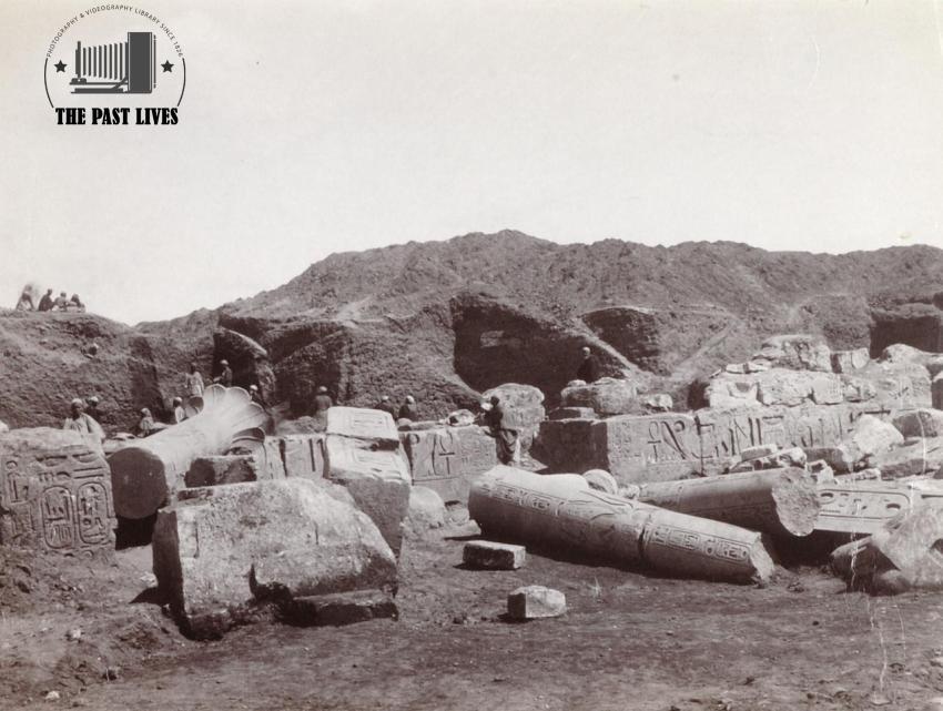 Egypt, Béni-Souef, Ahnasya el Médineh  1891