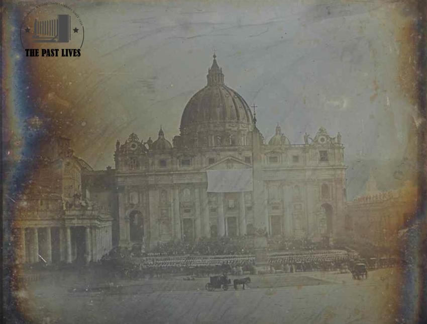 Italy , Rome,   St Peter's Basilica 1842