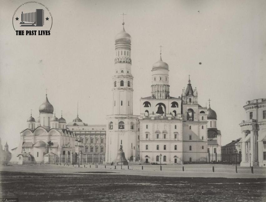 1870 Russia | Moscow - Cathedral of the Archangel