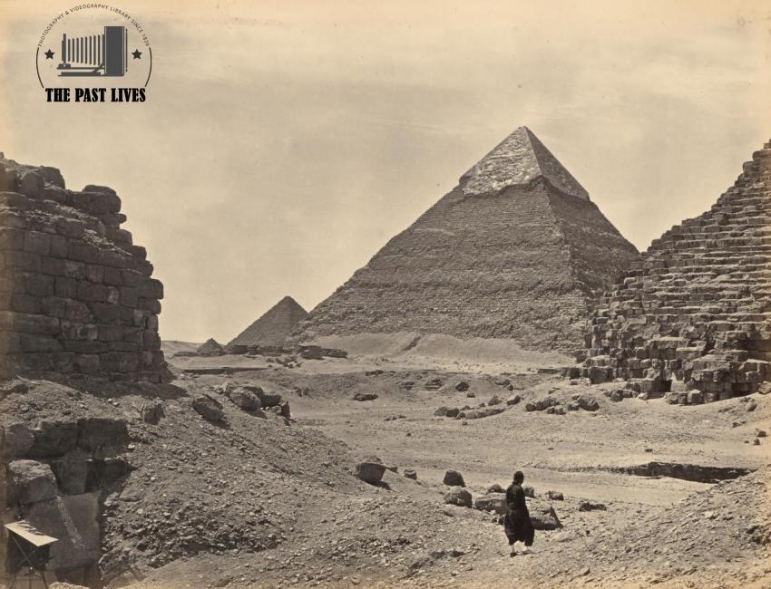 Egypt, Among the Pyramids of Geezeh 1858