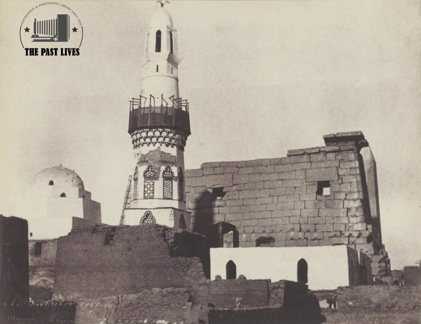 Egypt, Abu al-Hajjaj Mosque in Luxor, 1856