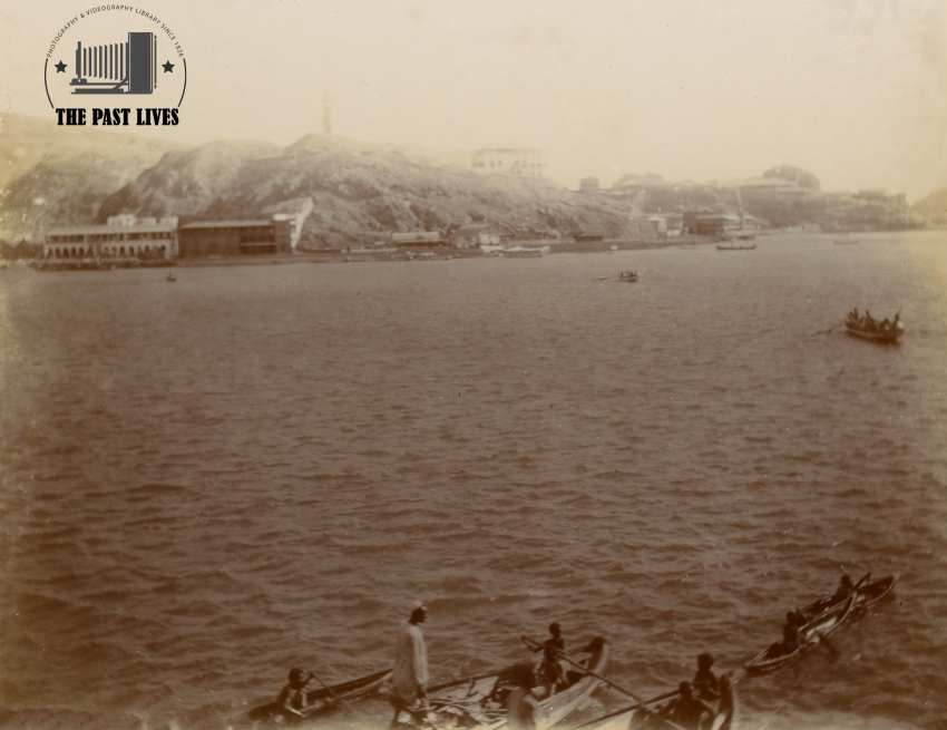 Yemen. A view of Aden Harbor in 1896 AD