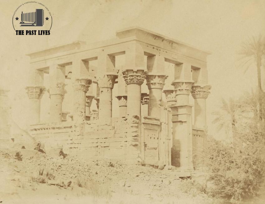 Egypt, Aswan, Philae Island, 1850