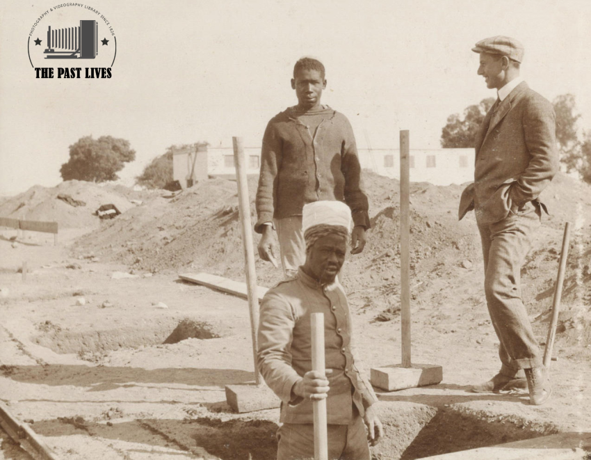 Cairo - Abbassia. Establishment of new British barracks in 1910