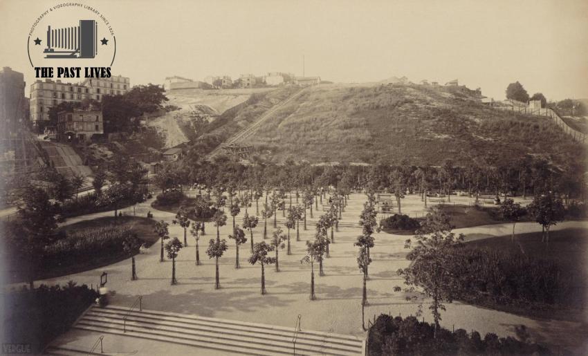 France , Square Saint Pierre 1877
